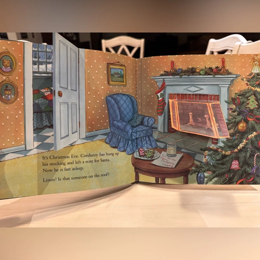 Corduroy’s Christmas 1992 Hardcover Lift-the-Flap Book – Viking